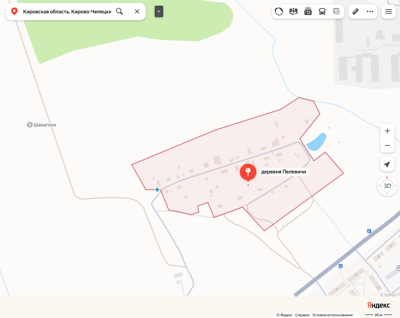 Жилое здание «жилой дом» площадью 23,6 кв.м., кадастровый номер 43:12:140801:31…