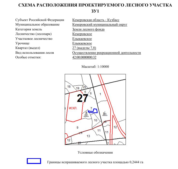 Аукцион на право заключения договора аренды лесного участка для осуществления р…