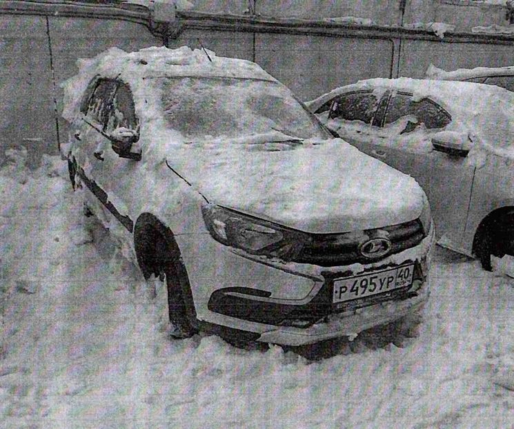Автомобиль Лада Гранта, 2023г.в., г/н: Р495УР40, цвет: белый, VIN: XTA219440R02…