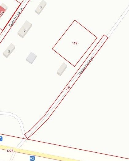 Земельный участок с кадастровым номером 56:27:0802001:119, местоположение: Росс…