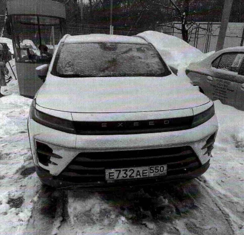Автомобиль EXEED LX 2023г.в.; г/н: Е732АЕ550; VIN: LVTDB21B2PE045623, цвет: бел…