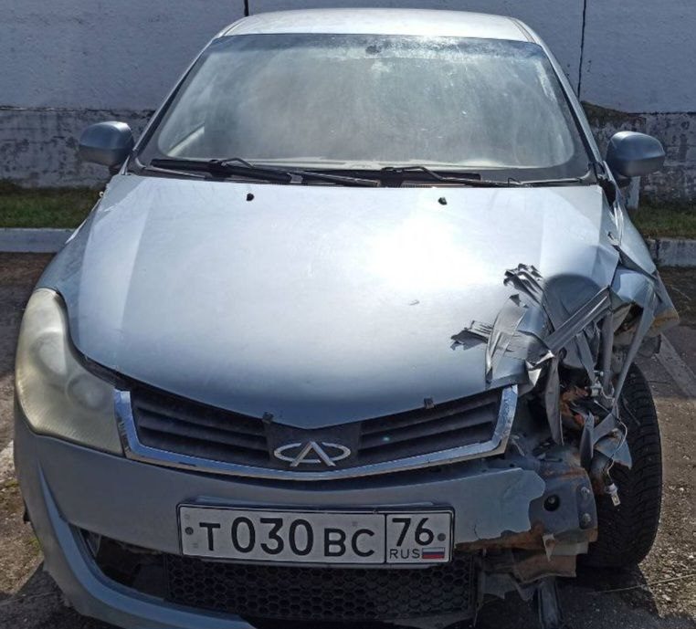 Автомобиль CHERY A 13, 2011 г.в., г/н Т030ВС76, VIN Y6DAF6854B0002486 (Годные о…