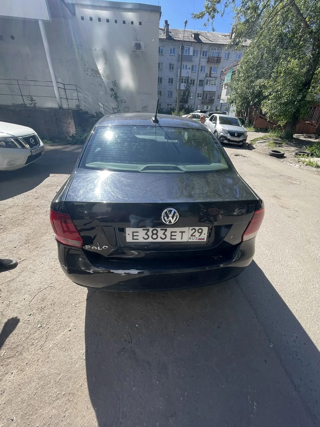 Транспортное средство Volkswagen Polo, 2013 года выпуска, цвет - черный, VIN XW…