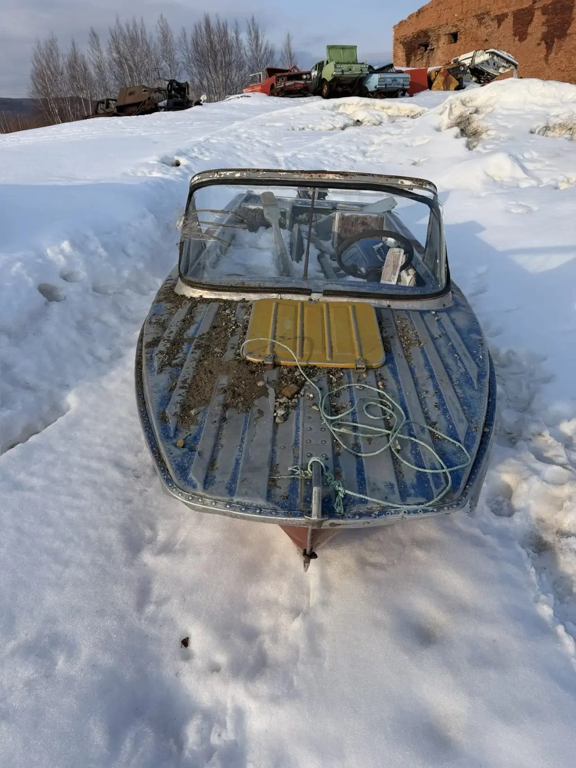 Лодка Казанка 5М2 без бортового номера