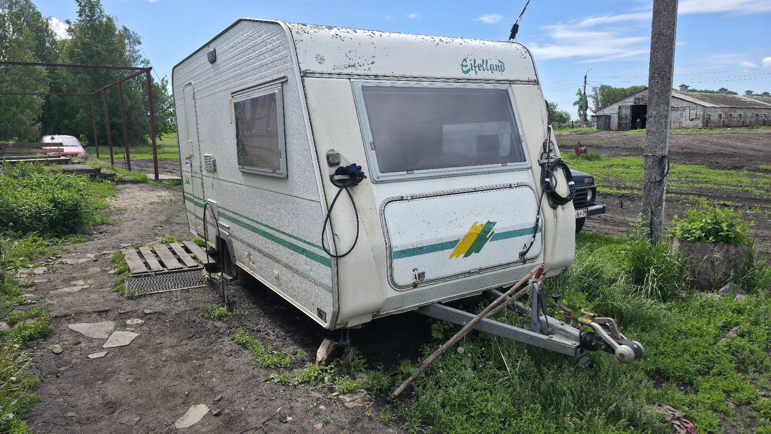 Прицеп к легковому автомобилю EIFELLAND 830408 WL-36-TX, 1996 г.в., гос. номер …