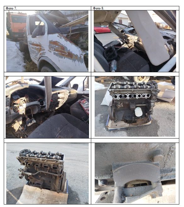 движимое имущество - ГАЗ36181; год выпуска 2004; VIN XVU36181040000039; модель,…