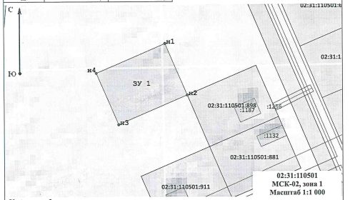 Ориентир: Республика Башкортостан, Кармаскалинский район, Кармаскалинский сельс…