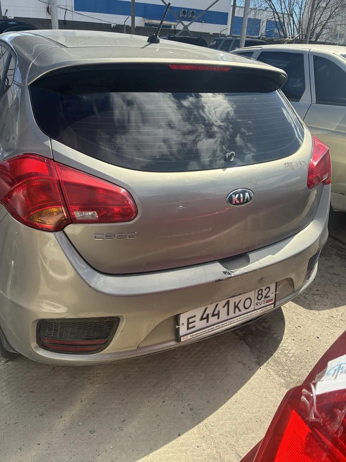 Автомобиль КИА JD (CEED) г/р/з Е441КО82, 2016 г.в, VIN: XWEHM512BG0004350 ТС об…