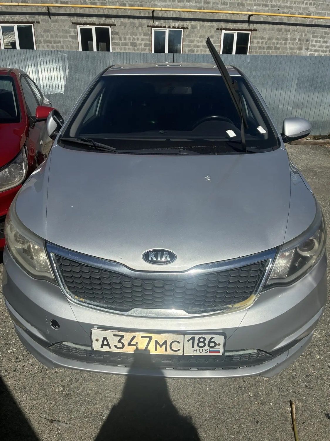 Автомобиль марки "КИА РИО KIA RIO" VIN-Z94CC51BAHR101307, 2017 г.в., серебристо…
