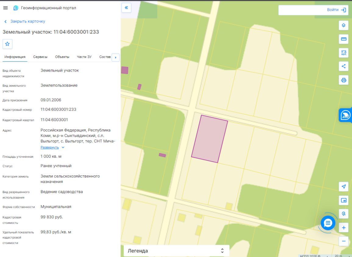 продажа земельного участка