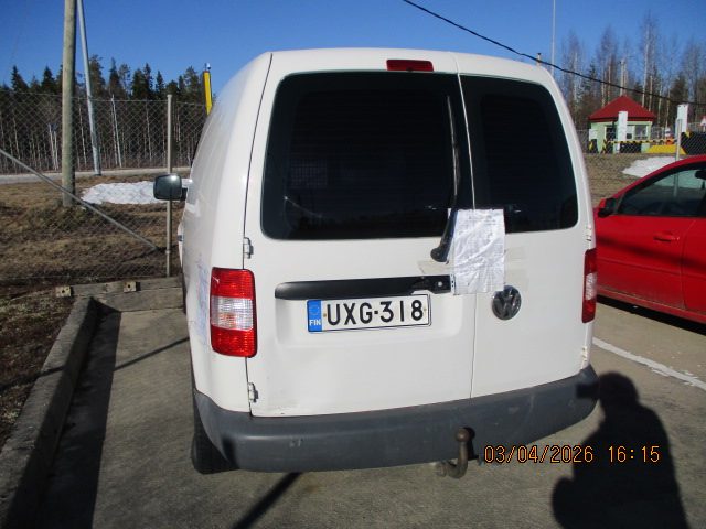 VOLKSWAGEN CADDY, 2004 г. в., г.н. FIN UXG-318, (VIN): WV1ZZZ2KZ5X023758