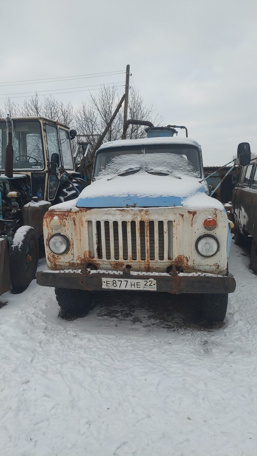 автомобиль ГАЗ 53 САЗ 53 Цистерна