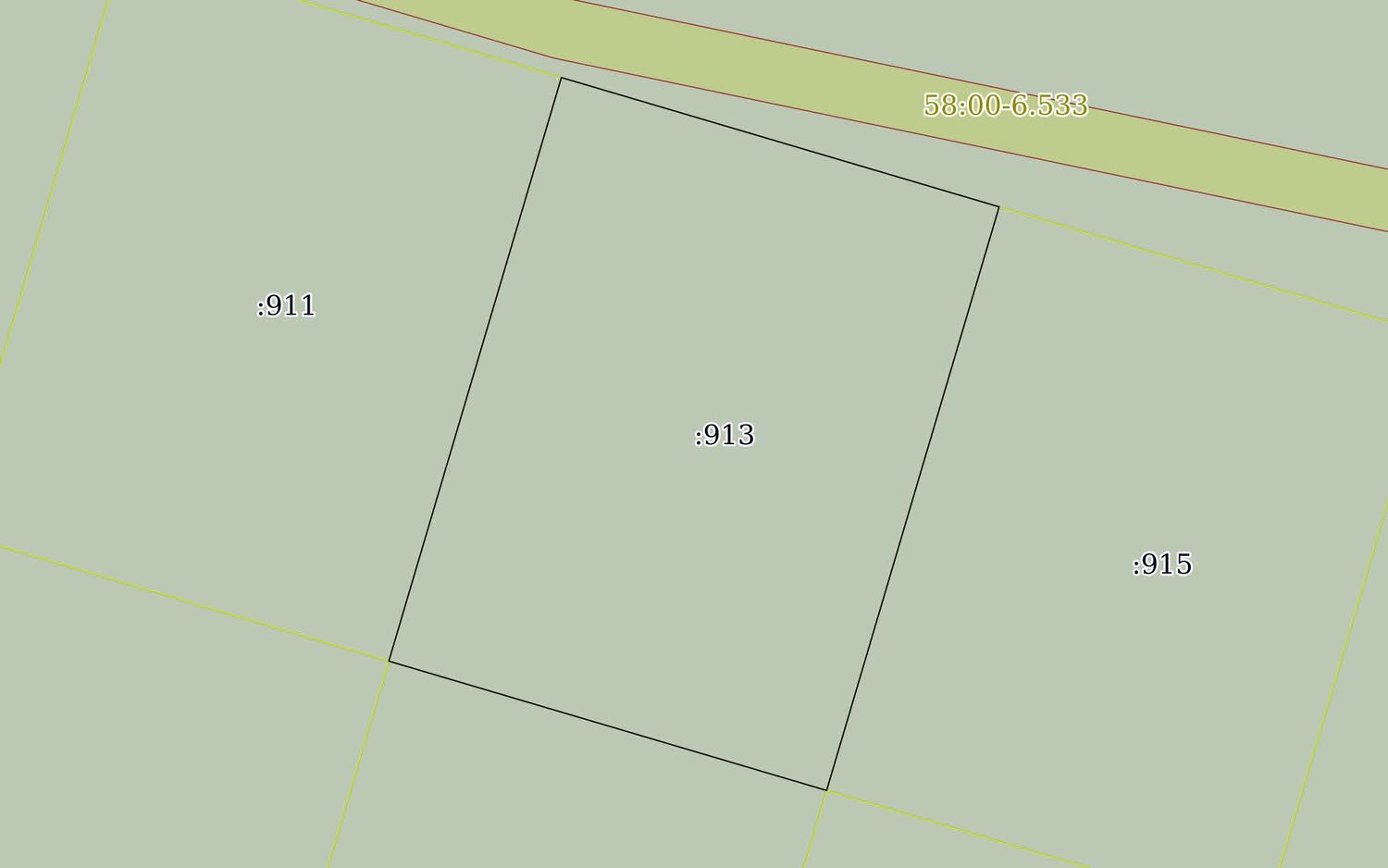 земельный участок площадью 1200 кв.м с кадастровым номером 58:14:0070101:913, р…