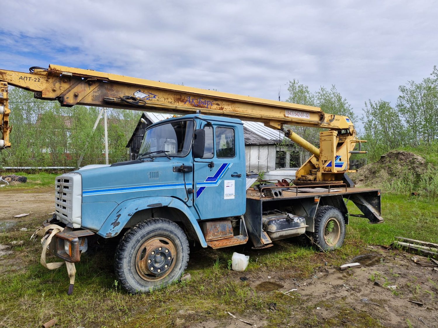 Автогидроподъемник ЗИЛ-432932 ПСС-131.22Э заводской №037