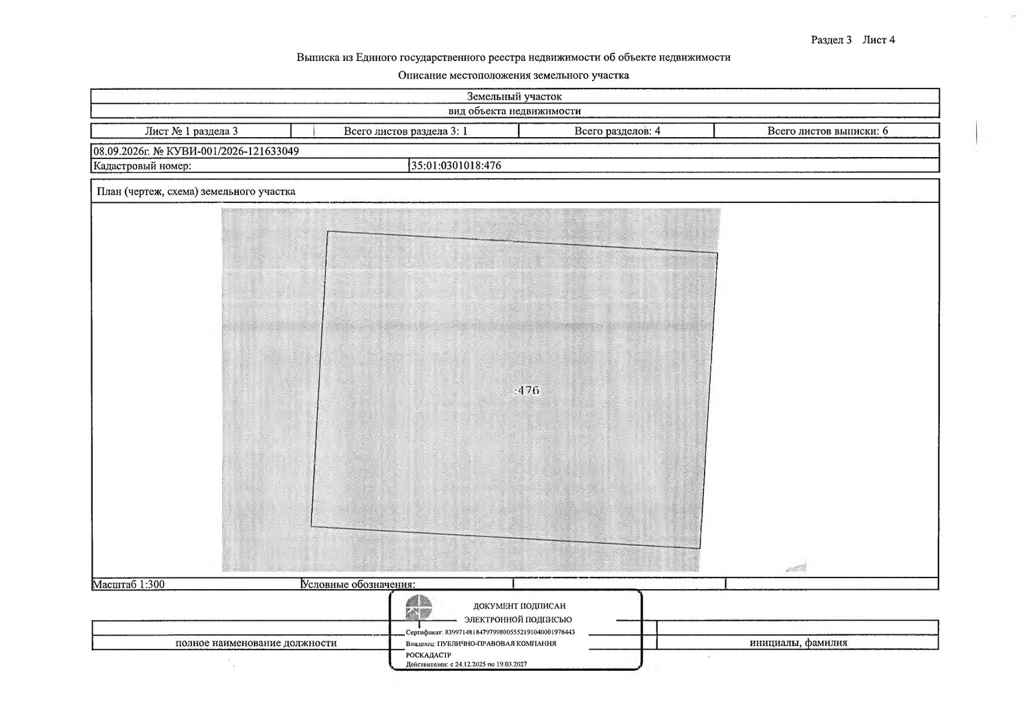 Предоставление земельного участка в собственность, из земель населенных пунктов…