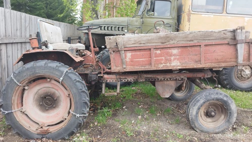 Трактор Т-16, марка, год производства машины 1984 г., заводской номер машины, V…