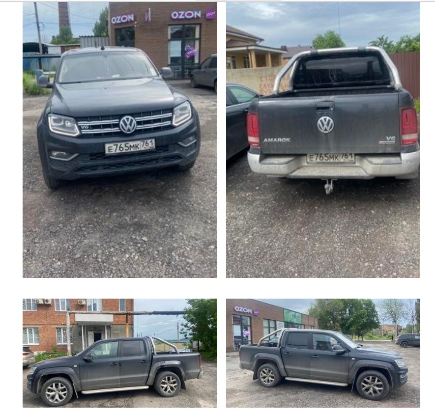 Грузовой бортовой автомобиль Volkswagen 2Н AMAROK, 2019 г.в., г/н Е765МК761, VI…