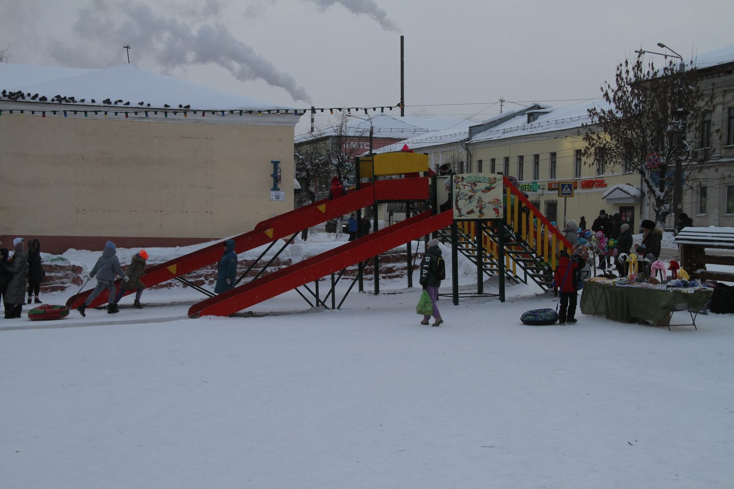 Горки зимние