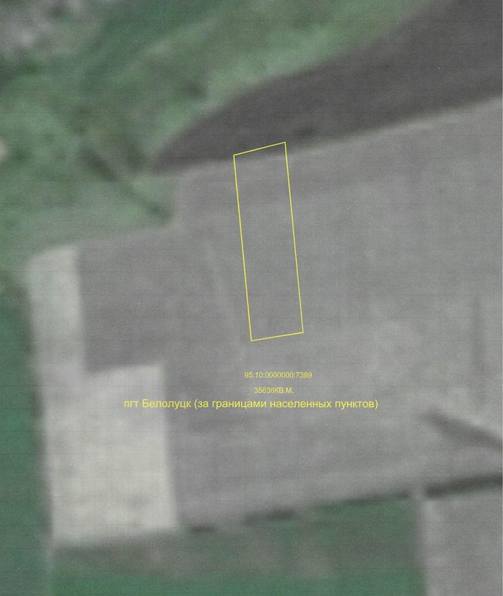 Земельный участок площадью 35 638 кв.м., кадастровый номер 95:10:0000000:7389, …