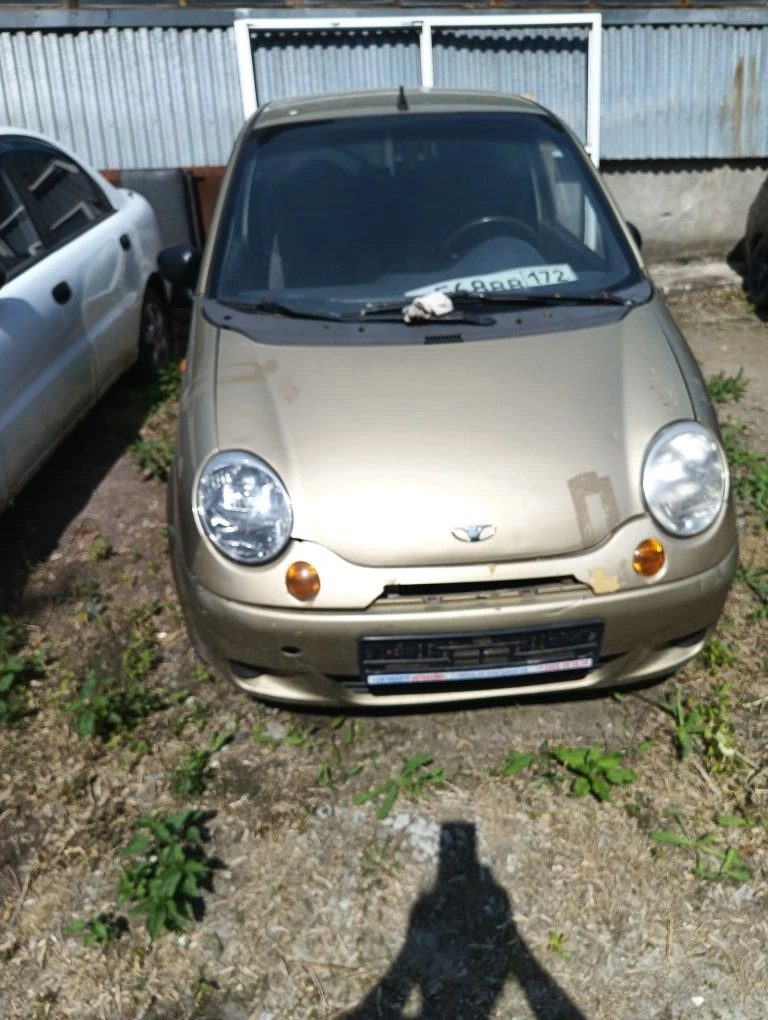 Автомобиль марки DAEWOO MATIZ MX г.р.з. A568BB172 регион, VIN XWB4A11CD8A151257…