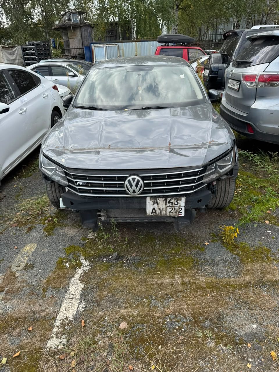 А/м Volkswagen Passat серого цвета, 2016 г.в., гос. №А143АУ 252, VIN 1VWAT7A35G…