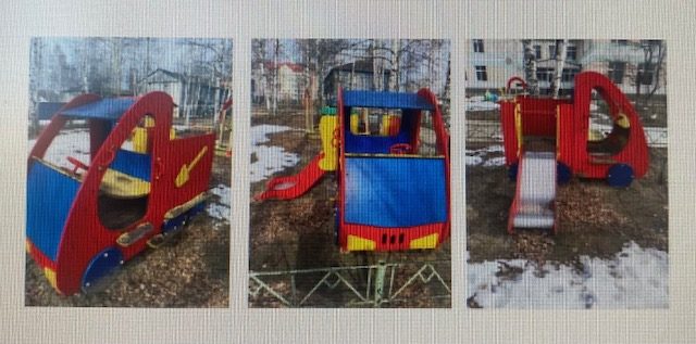 Малые архитектурные формы: Самосвал горка инв.11010900720 – инв.108060003287