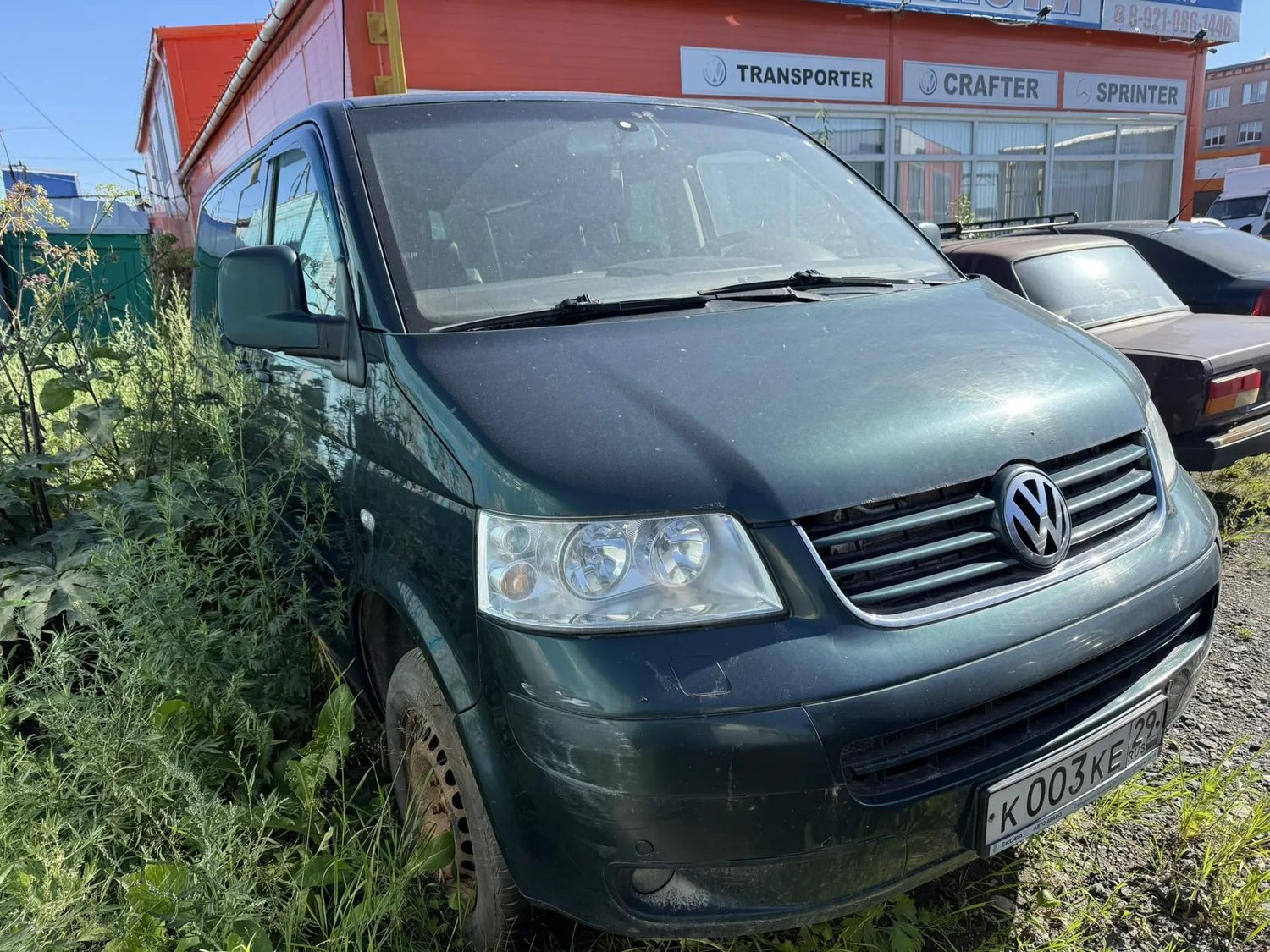 Транспортное средство Volkswagen (WV2) 7HM Multivan, 2007 года выпуска, цвет - …
