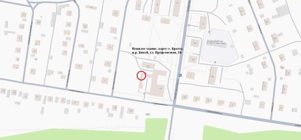Здание, нежилое, общей площадью 414,1 кв.м по адресу: Российская Федерация, Ирк…