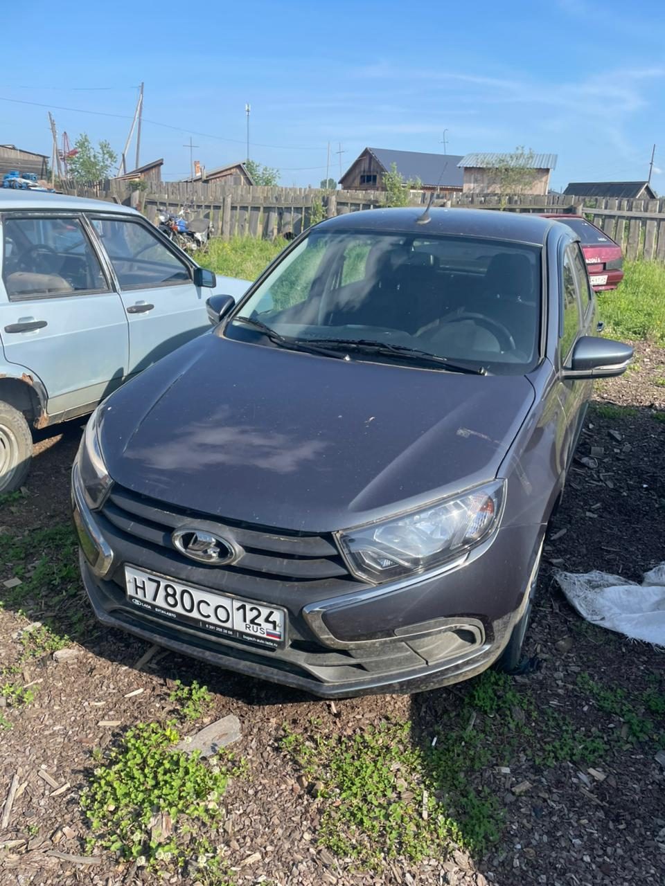 Автомобиль LADA GRANTA г/н Н780СО124, 2022г, комплектность и состояние не прове…