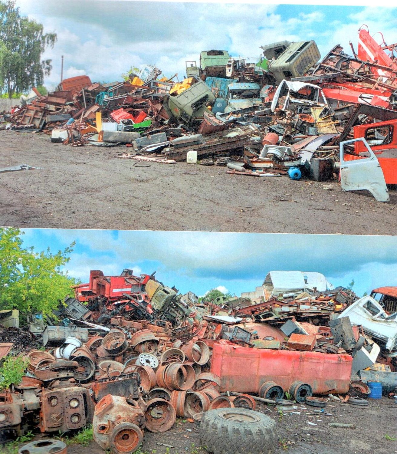 Лом черных и цветных металлов