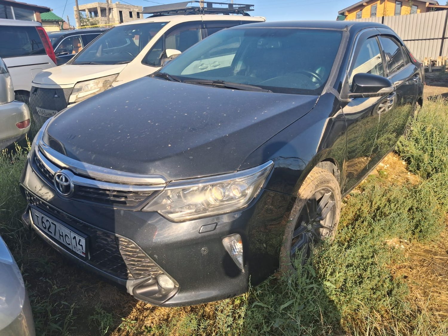 Toyota Camry 2018 г.в., г/н Т627НС14, цвет черный металлик,, VIN XW7BF4FK70S180…