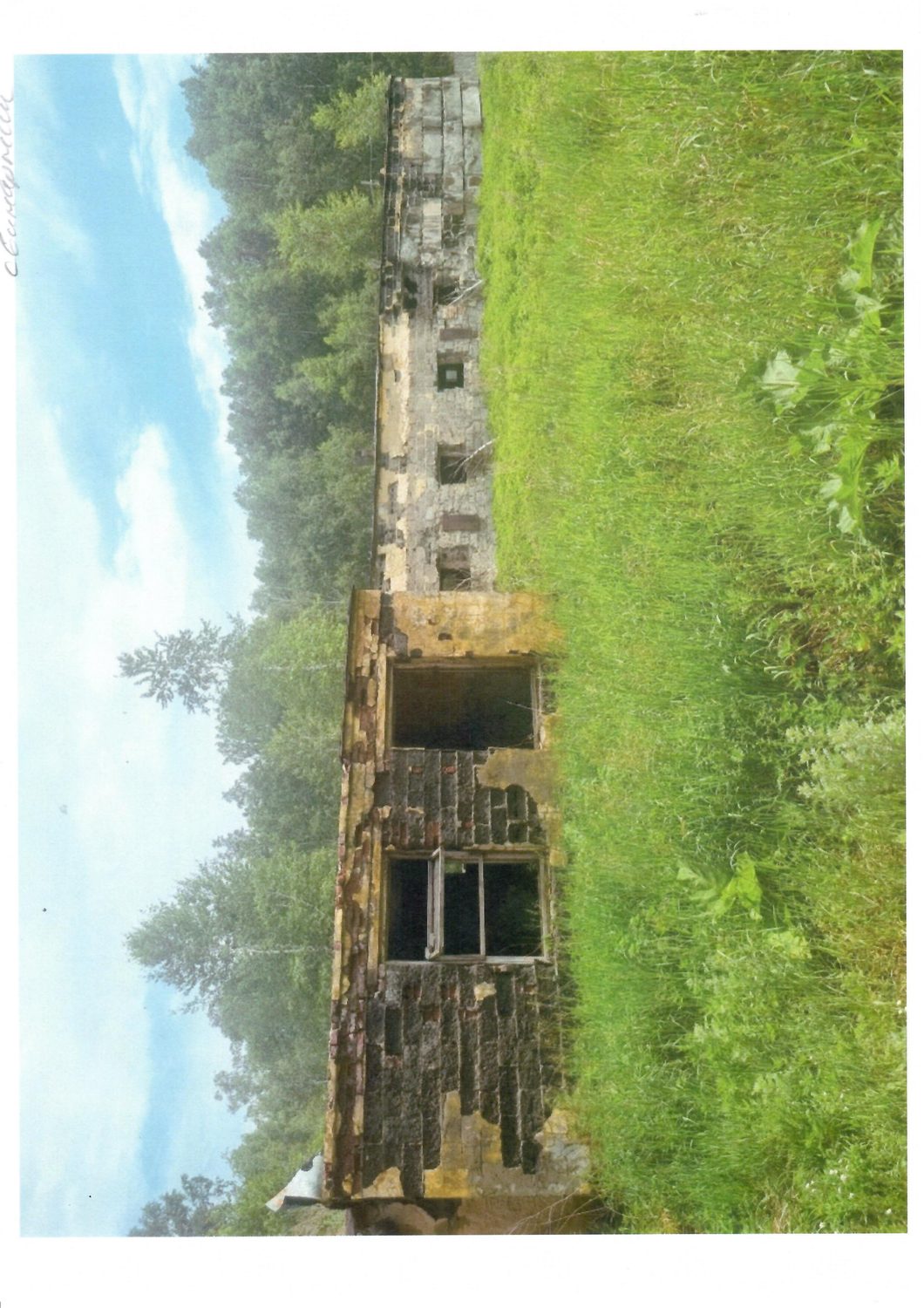 Нежилое здание (свинарник), площадью 464,4 кв.м., кадастровый номер: 74:19:0000…