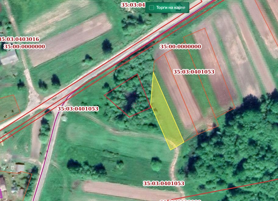 не сформированный земельный участок