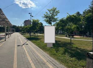 Сити-формат отдельностоящий, экран, размер 1,2 м*1,8 м, количество сторон - 2, …
