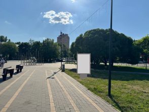 Сити-формат отдельностоящий, экран, размер 1,2 м*1,8 м, количество сторон - 2, …