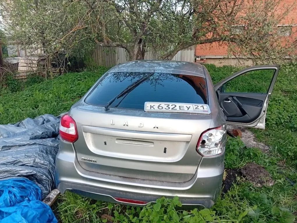 АМТС LADA GRANTA 219110, 2019 г.в., г/н К632ЕУ21, VIN ХТА219110К0324288, серебр…