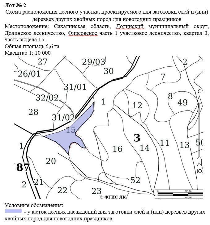 Право заключения договора купли-продажи лесных насаждений для заготовки елей и …