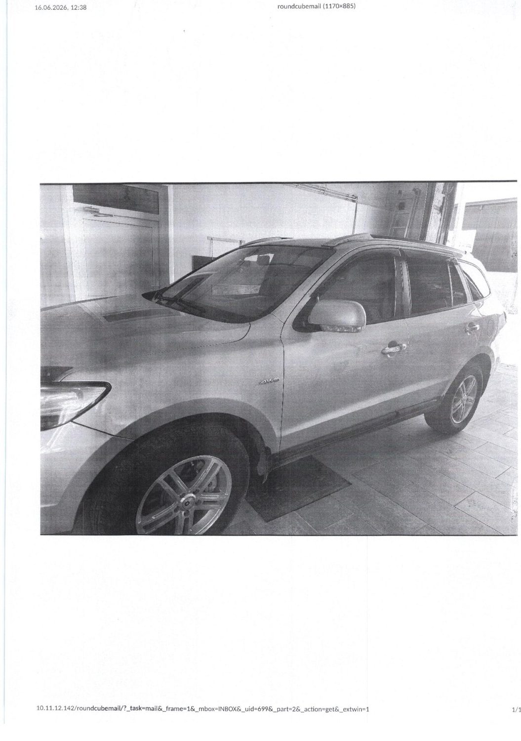 (№24-25-26) Транспортное средство - HYUNDAI SANTA FЕ 2.7 GLS АТ, 2008 г.в. г/н …