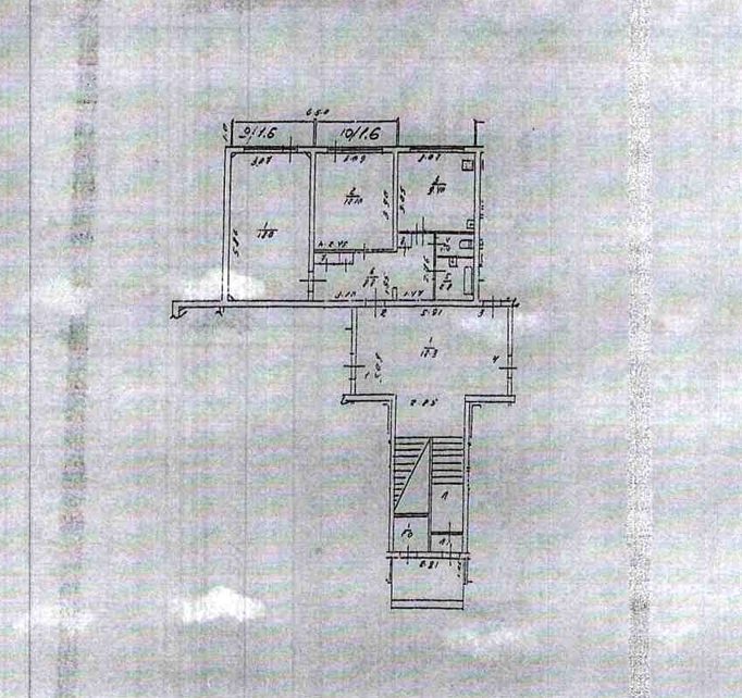 Квартира, общ. пл. 53,4 кв.м., к/н: 50:13:0080422:460, адрес: МО, Пушкинский р-…