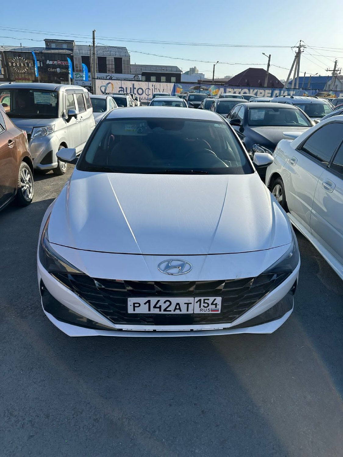 Легковой автомобиль HYUNDAI AVANTE, 2020 г.в., г/н: Р142АТ154, VIN: KMHLL41EEMU…
