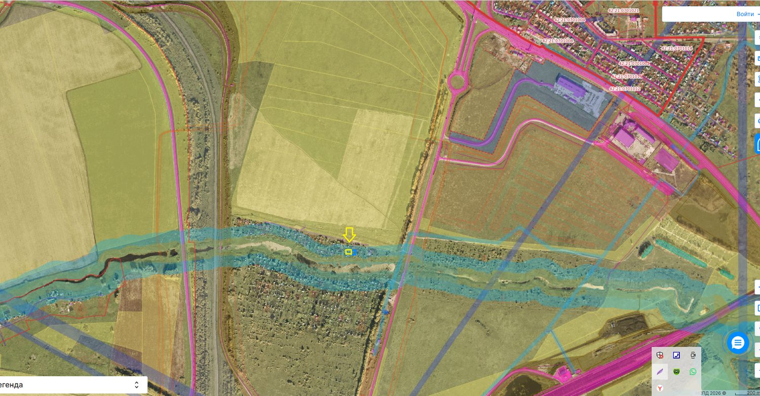 Намерение предоставить в аренду земельный участок в кадастровом квартале 42:01:…