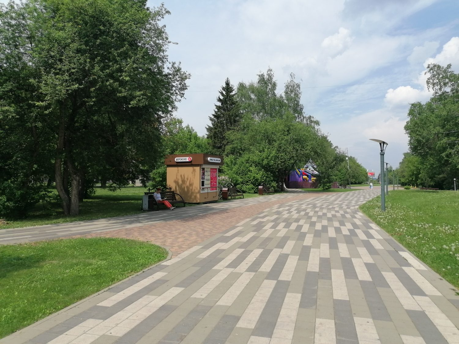 Часть объекта благоустройства, расположенного по адресу: Кемеровская область, г…