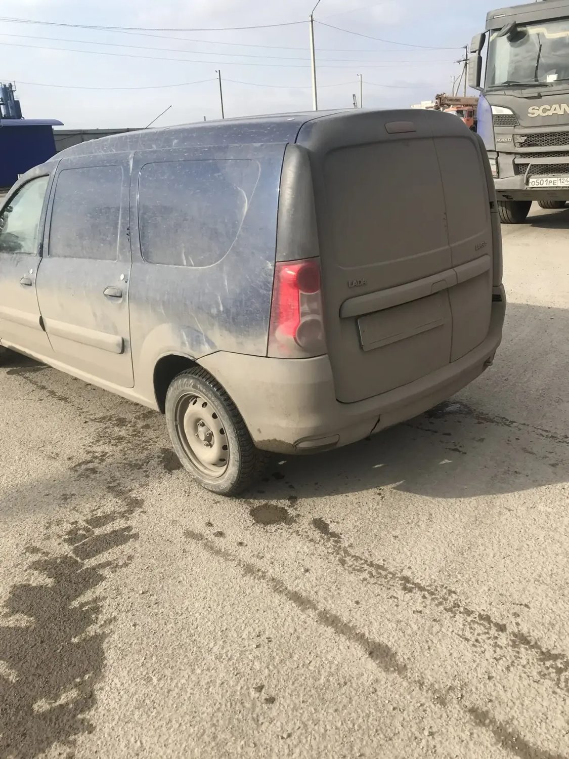 Грузовой фургон Lada FS035 Lada Largus, 2017г.в., г/н H025HC124, VIN ХТAFS035LH…