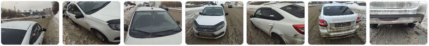 АМТС Lada Granta, г.в.2020, г/н Н399АМ159, VIN XTA219110L0364399, имеются повре…