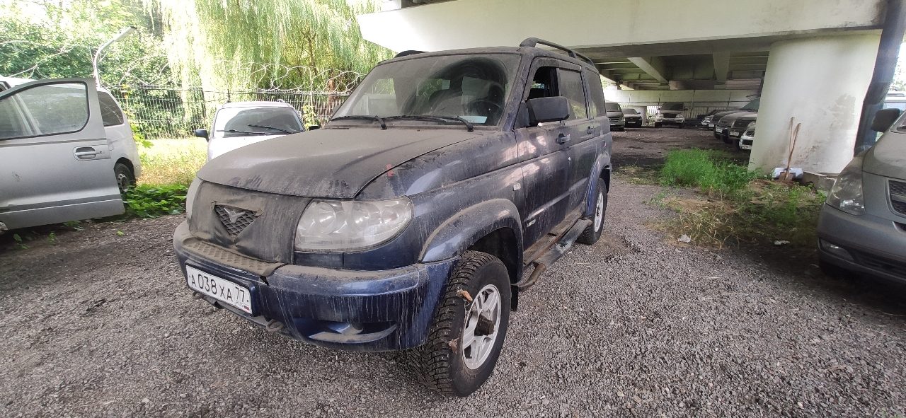 Продажа транспортного средства Легковые автомобили UAZ PATRIOT, идентификационн…
