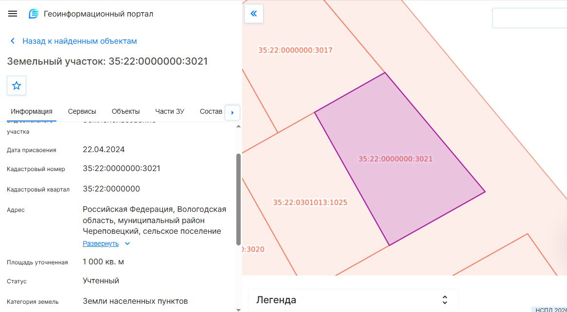 земельный участок в собственность