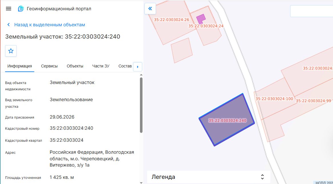 земельный участок в собственность