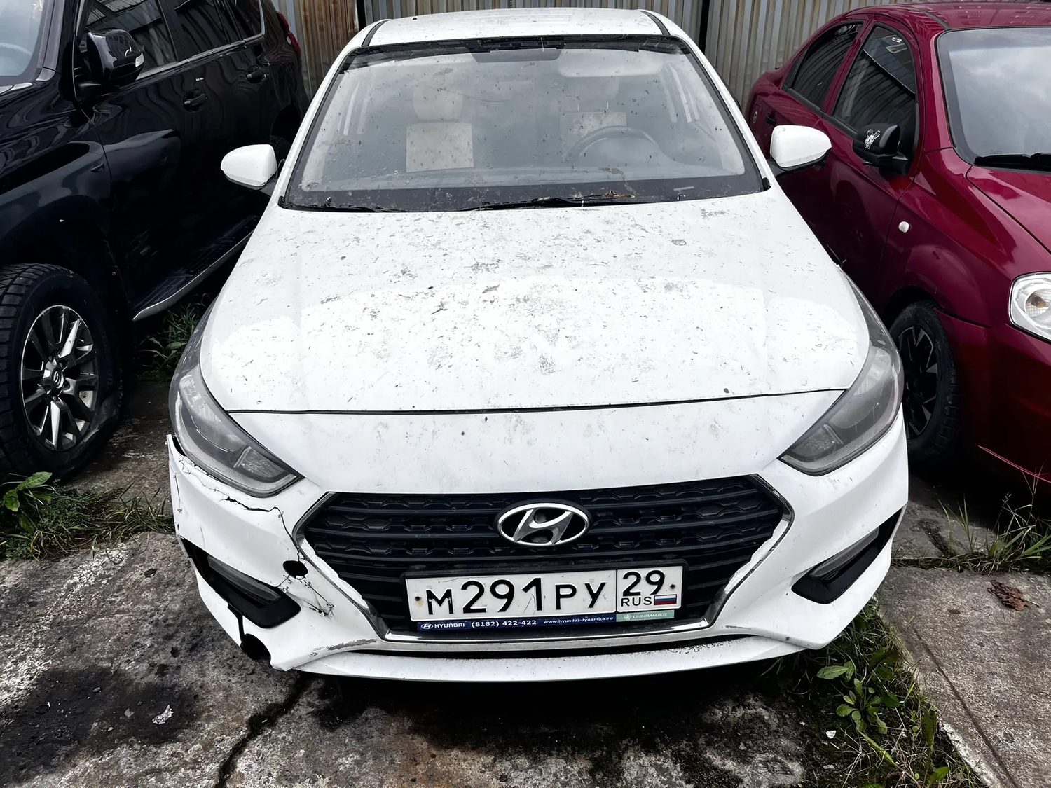 Транспортное средство Hyundai Solaris, 2018 года выпуска, цвет - белый, VIN Z94…