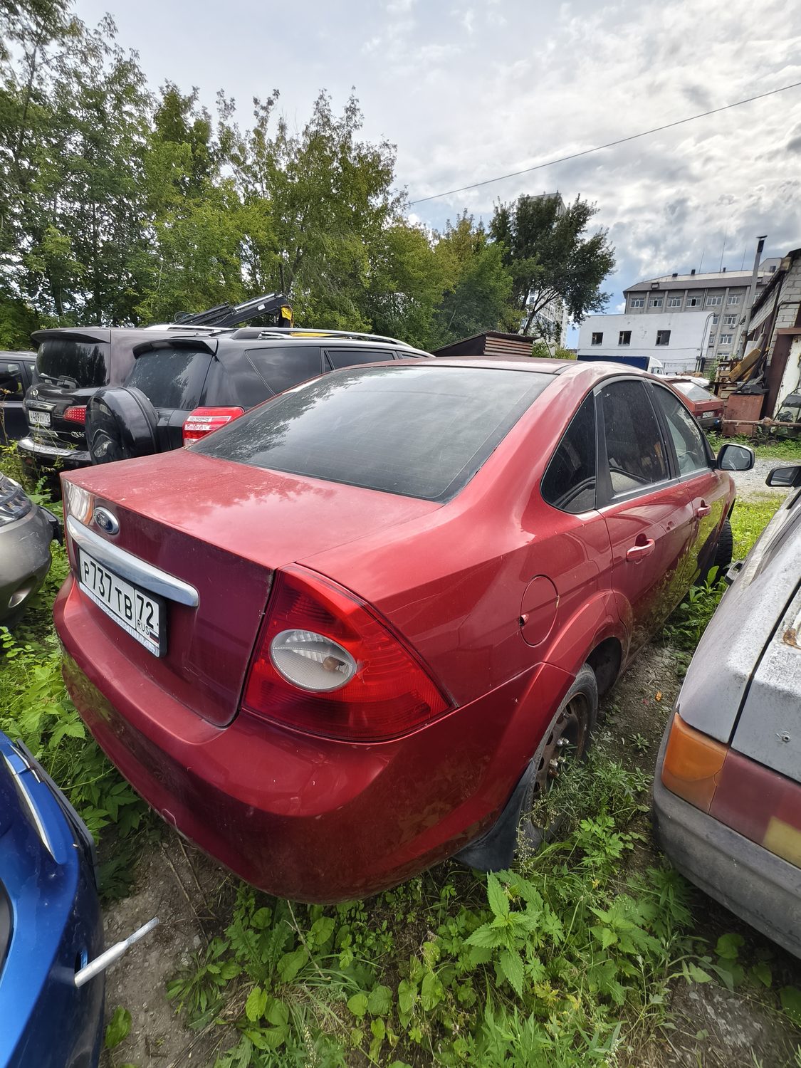 Автомобиль Ford Focus, 2008 г.в., цвет темно-красный, VIN: WFDHXXWPDH8G49982 ТС…