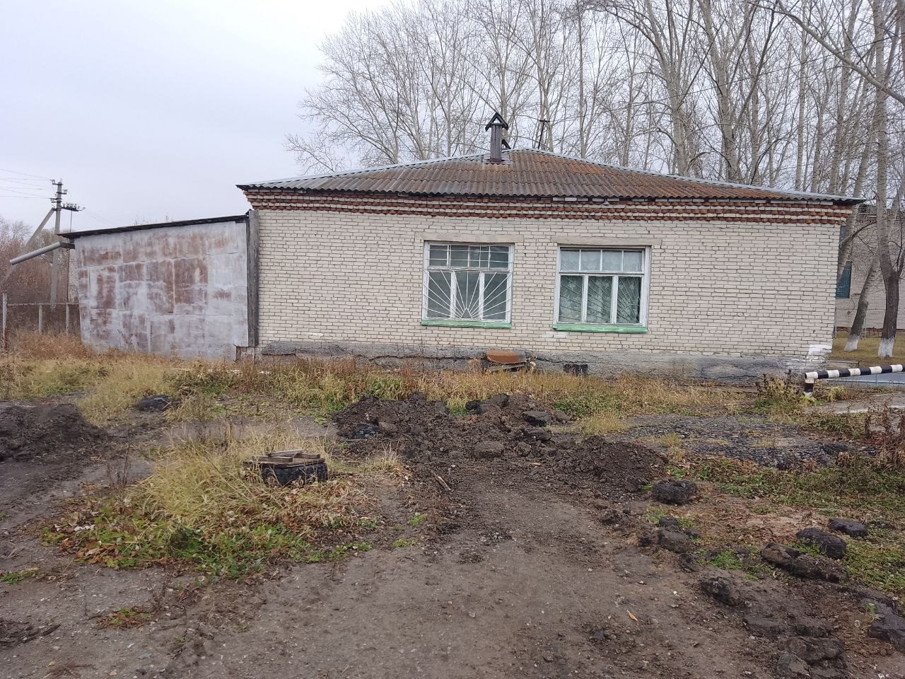 Здание столовой по адресу: Курганская область, Шатровский муниципальный округ, …
